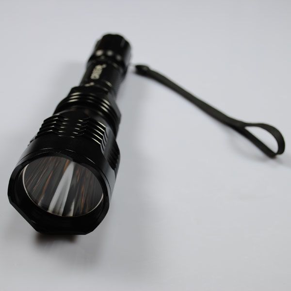 UniqueFire HS-802 Grünes Licht Große Reichweite LED-Taschenlampe Wasserdicht Langlebig für Nächtliche Erkundungen