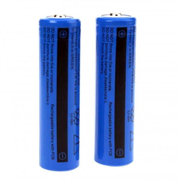 Ultrafire TR 3000mAh 3.7V 18650 Li-ion Hochkapazitäts-Schnelllade-Akku-Paar für Taschenlampen und E-Zigaretten
