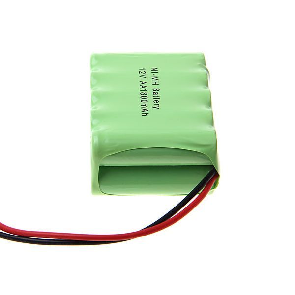 Umweltfreundlicher 12V AA 1800mAh Ni-MH SM-Stecker-Akku für Spielzeug und Gadgets, Hochleistungskapazität