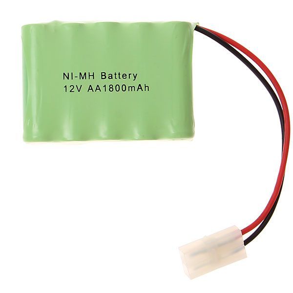 12V AA 1800mAh Ni-MH wiederaufladbarer Akku-Pack, umweltfreundlich, hohe Kapazität, geeignet für Spielzeug und Haushaltsgeräte