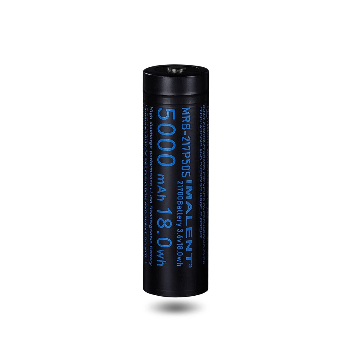 IMALENT MRB-217P50S 21700 5000MAH 3.6V wiederaufladbare Batterie