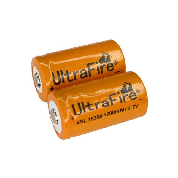 Ultrafire XSL 18350 1200mAh Li-Ion-Akku mit hoher Leistung und langer Lebensdauer für Geräte
