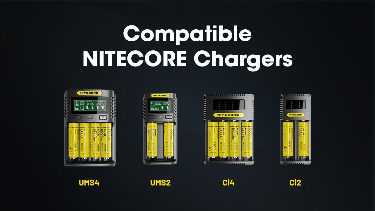 NITECORE NL2160 6000mAh 21700 Li-Ion wiederaufladbarer Akku