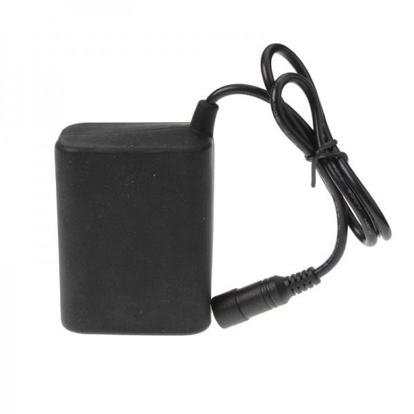 8.4V 8000mAh 6x18650 Wasserdichter wiederaufladbarer Li-Ionen-Akkupack für LED-Fahrradlampen und Outdoor-Abenteuer
