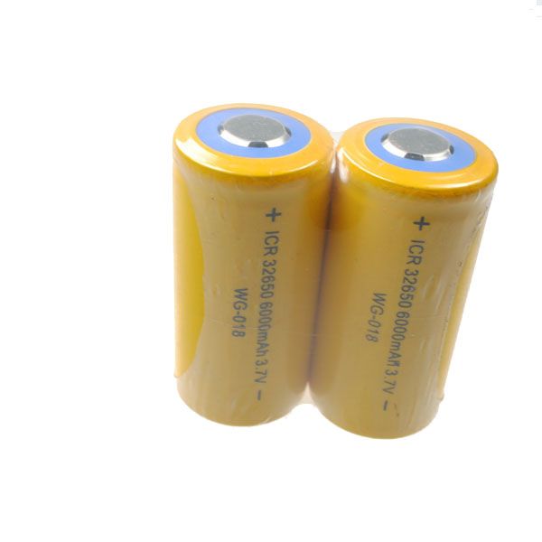 ICR 32650 Akku 6000mAh wiederaufladbarer Lithium-Ionen-Akku für Taschenlampen, Elektrowerkzeuge, Hochstromgeräte, umweltfreundlich