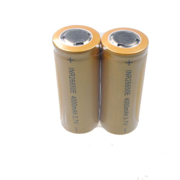 UltraFire 26650 4000mAh Hochkapazitiver wiederaufladbarer Li-Ionen-Akku, umweltfreundlich für Geräte mit hohem Stromverbrauch