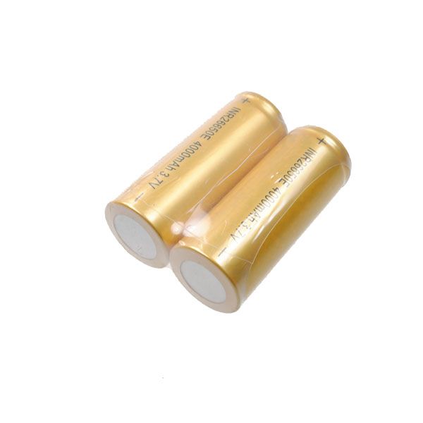UltraFire 26650 4000mAh Hochkapazitiver wiederaufladbarer Li-Ionen-Akku, umweltfreundlich für Geräte mit hohem Stromverbrauch