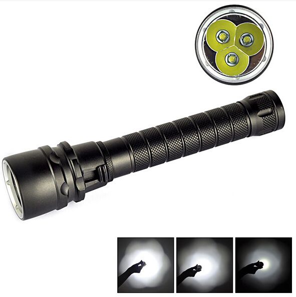 Illuminate Adventures SK68 Q5 LED tragbare Mini-Zoom-Taschenlampe 6000 Lumen robust wasserdicht Campinglicht