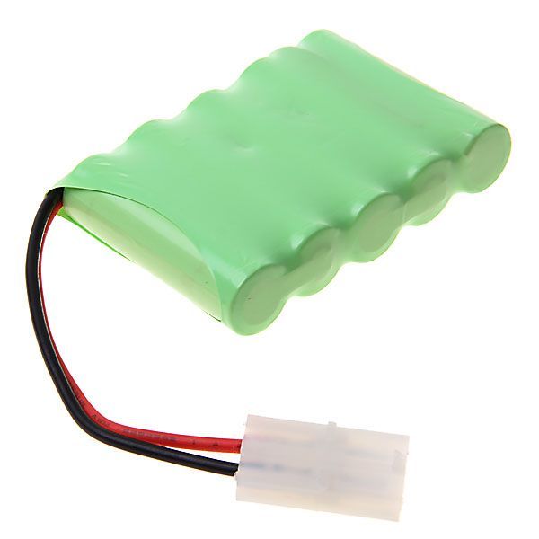 6V AA 1800mAh Ni-MH wiederaufladbarer Akku-Pack, hochkapazitiver umweltfreundlicher Akku für Spielzeug und Elektronik