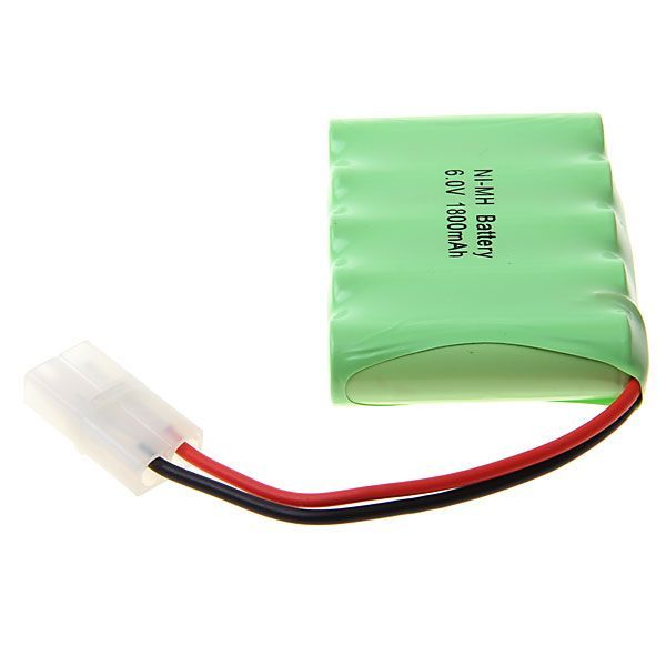 6V AA 1800mAh Ni-MH wiederaufladbarer Akku-Pack, hochkapazitiver umweltfreundlicher Akku für Spielzeug und Elektronik