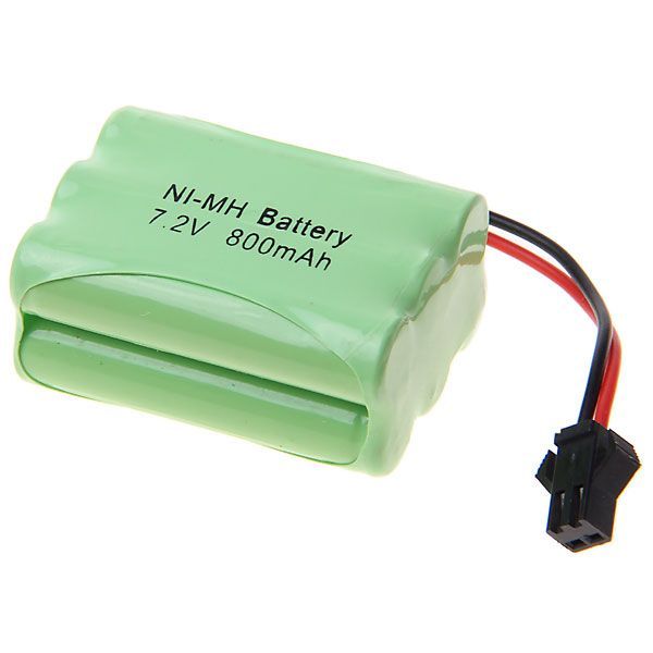 7,2V AAA 800mAh Ni-MH Akku, wiederaufladbar, umweltfreundlich, hohe Kapazität für Spielzeug, Modellflugzeuge, Boote