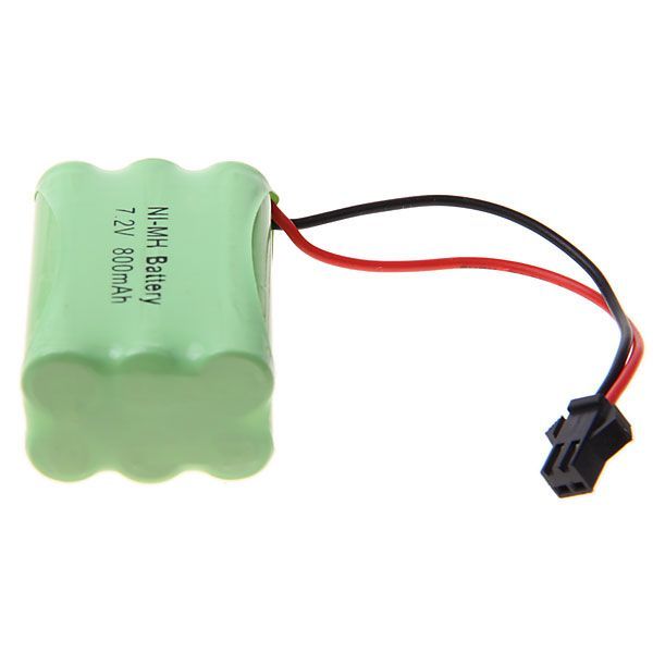 7,2V AAA 800mAh Ni-MH Akku, wiederaufladbar, umweltfreundlich, hohe Kapazität für Spielzeug, Modellflugzeuge, Boote