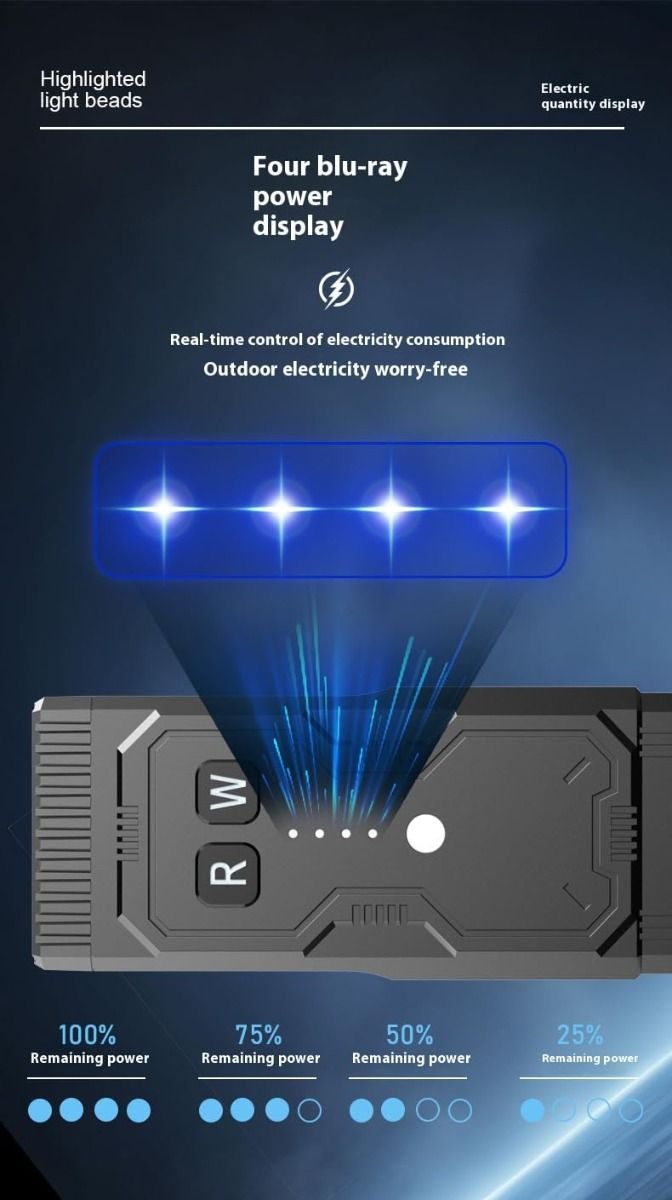 Multifunktionale wiederaufladbare Selbstverteidigungs-LED-Taschenlampe mit Lichtbogen-Feuerzeug und versteckten Kamera-Detektoren, tragbare taktische Selbstschutz-Taschenlampe