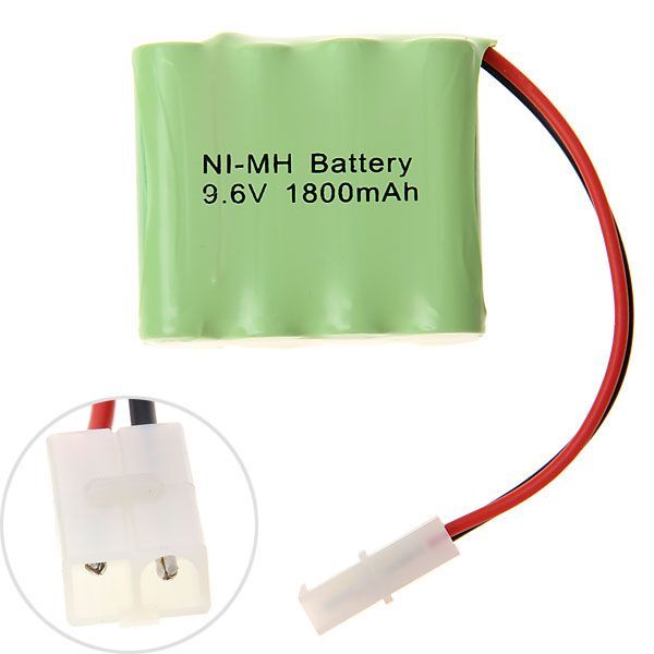 9,6 V AA 1800 mAh Ni-MH Akku, umweltfreundlich, langlebig, für Kameras und Spielcontroller