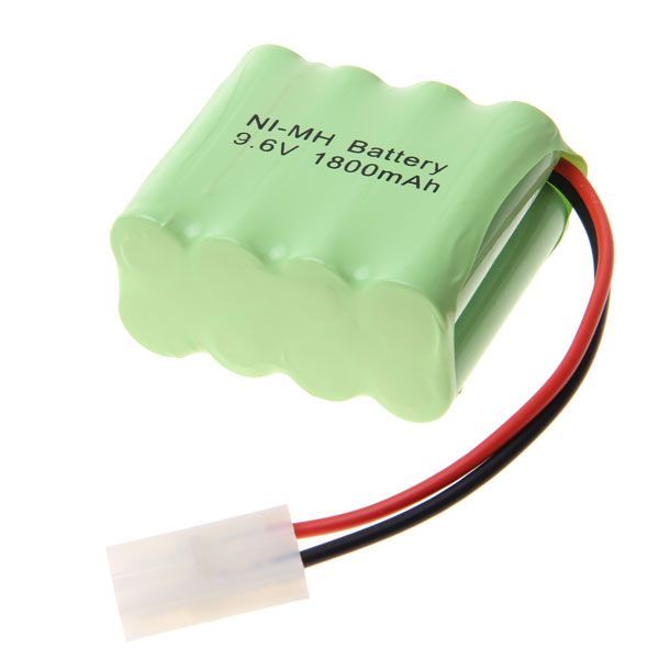 9,6 V AA 1800 mAh Ni-MH Akku, umweltfreundlich, langlebig, für Kameras und Spielcontroller