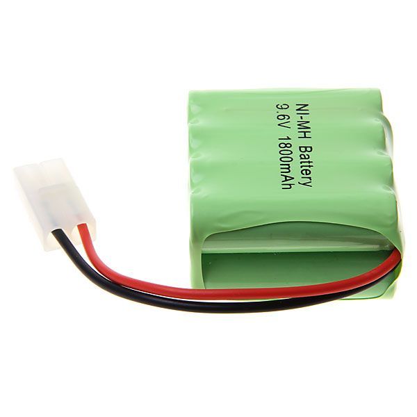 9,6 V AA 1800 mAh Ni-MH Akku, umweltfreundlich, langlebig, für Kameras und Spielcontroller