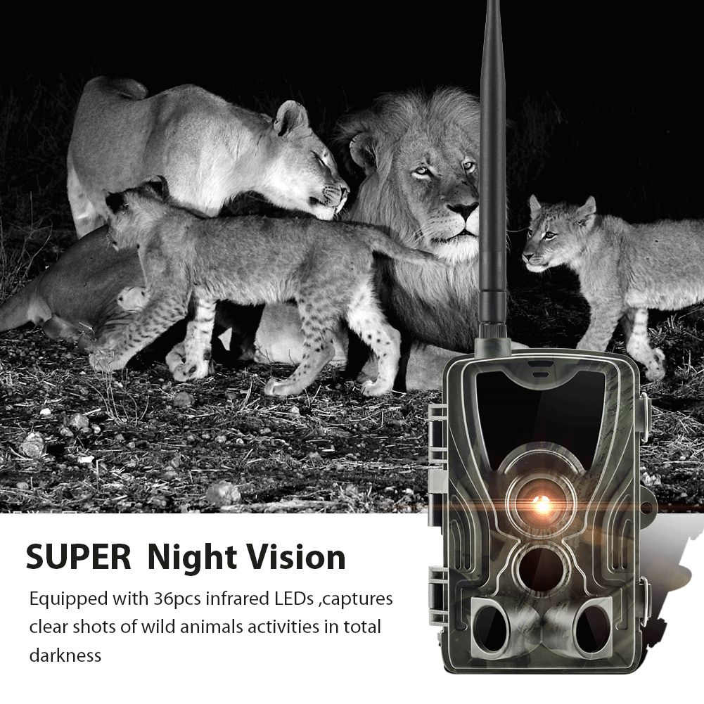 HC801M Wildkamera 20MP 1080P Nachtsicht perfekt für Wildtierfotografie und Tierverfolgung