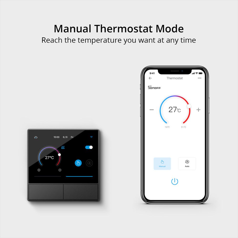 SONOFF NSPanel WiFi Szenen Smart Switch All-in-One Steuerung mit Touchscreen für Smart Home Automatisierung