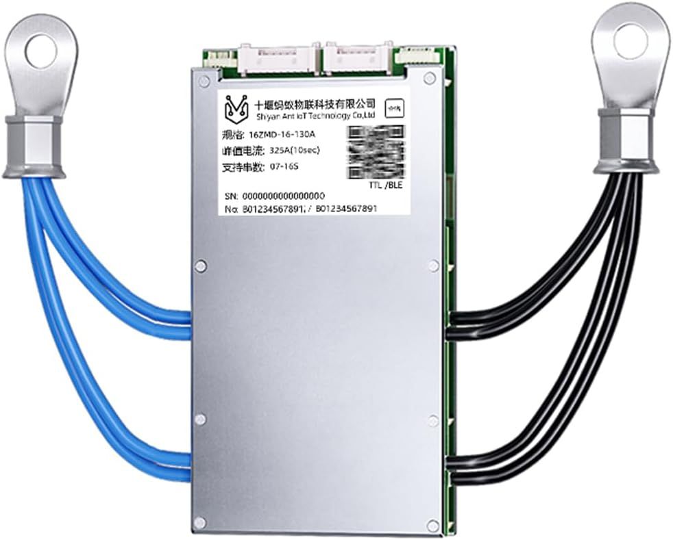 ANT Smart BMS 4S-24S 16S 40A Lifepo4 BMS 10S 13S 48V 30A Li-ion BMS 20S NMC LFP für E-Bike E-Scooter mit Bluetooth Balance BMS