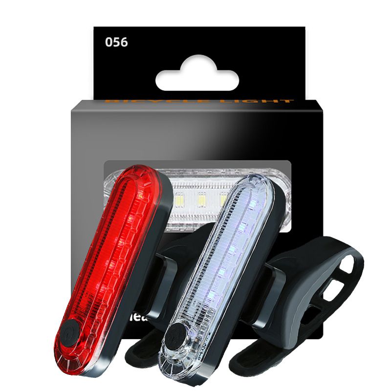 USB-wiederaufladbares ultrahelles Fahrradrücklicht mit LED-Technologie, kompaktes Design für mehr Sicherheit beim Radfahren