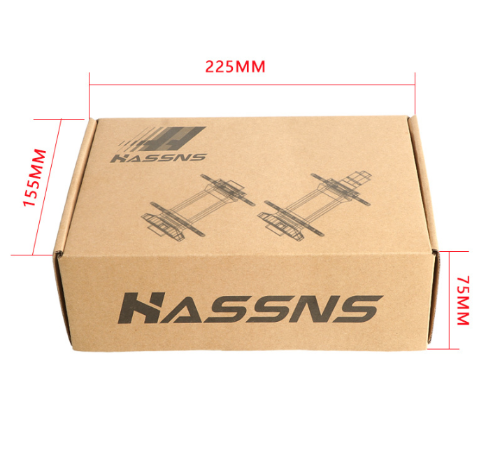 HASSNS PRO7 MTB Nabe 32 Löcher Lager Mountainbike Schnellspannnabe 32h Noisy Cube Fahrradbuchsen