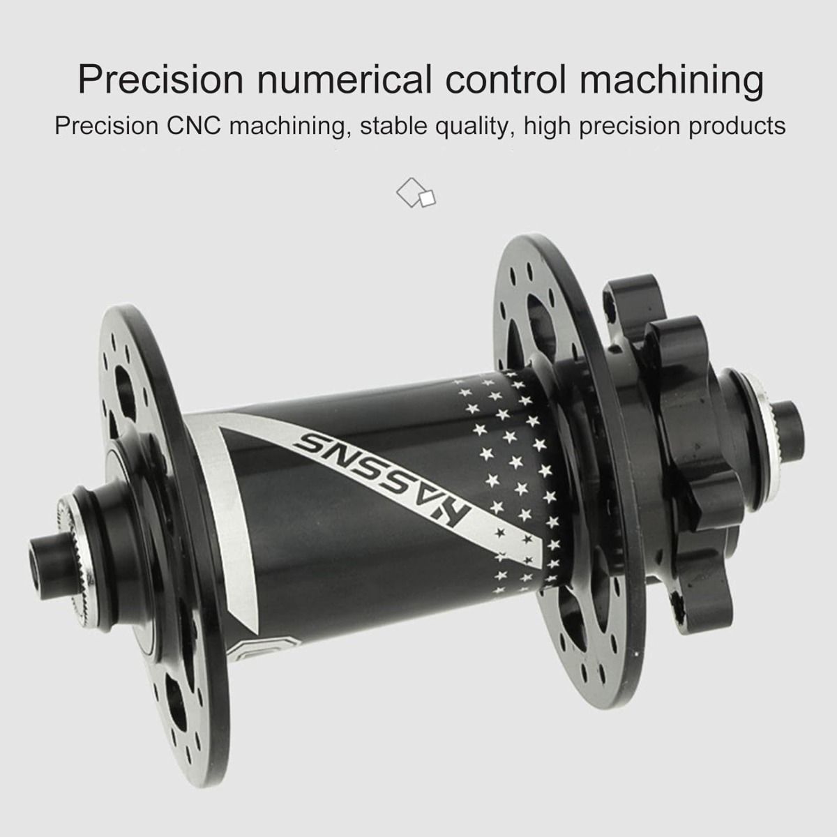 HASSNS PRO7 MTB Nabe 32 Löcher Lager Mountainbike Schnellspannnabe 32h Noisy Cube Fahrradbuchsen