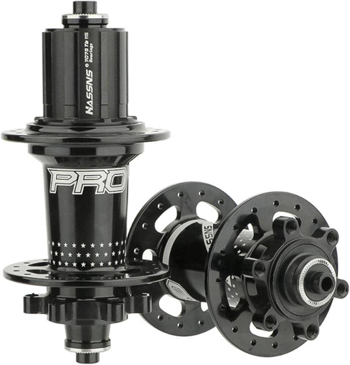 HASSNS PRO7 MTB Nabe 32 Löcher Lager Mountainbike Schnellspannnabe 32h Noisy Cube Fahrradbuchsen