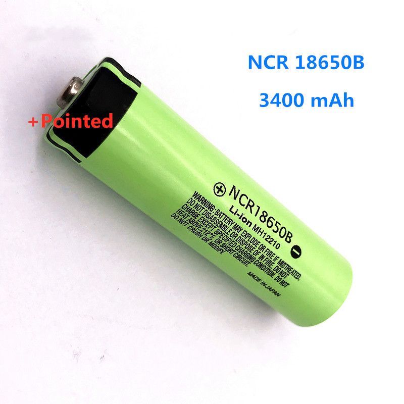 NCR18650B 3400mAh 18650 Lithium-Ionen wiederaufladbarer Akku