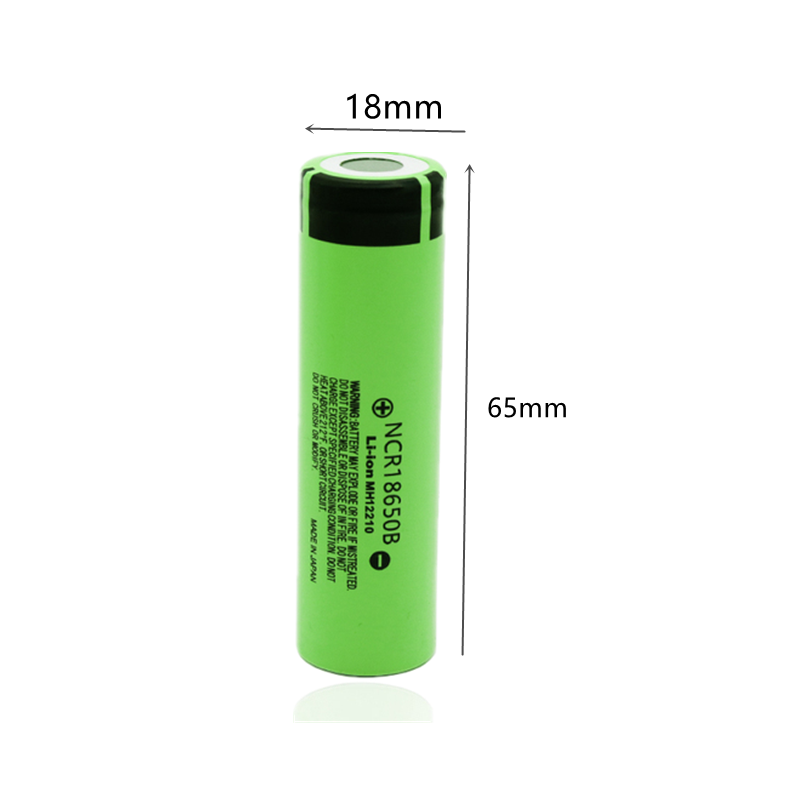 NCR18650B 3400mAh 18650 Lithium-Ionen wiederaufladbarer Akku