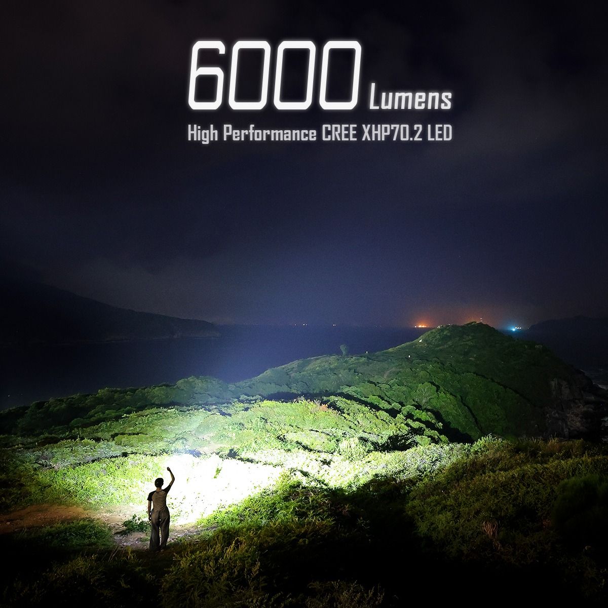 IMALENT BL70 6000 Lumen Type-C wiederaufladbare LED EDC Taschenlampe