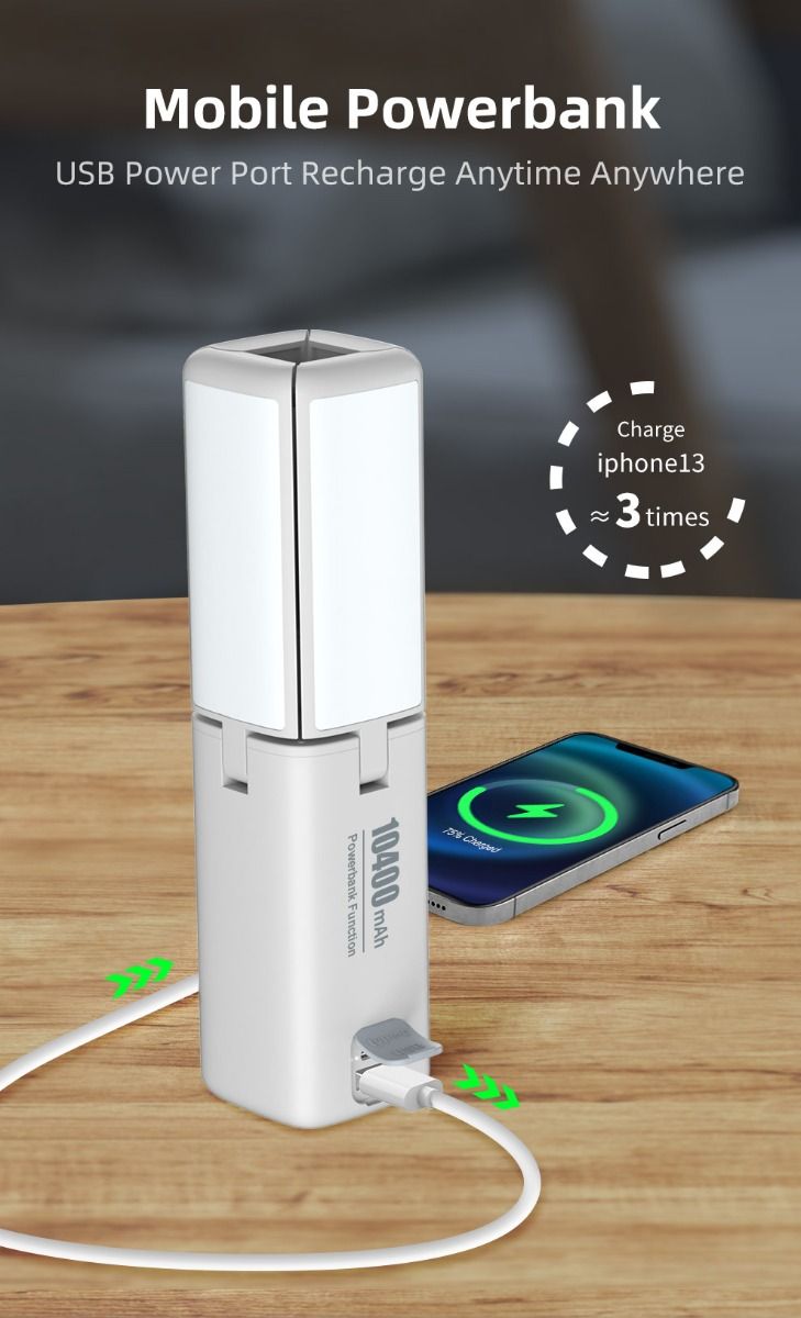 Klarus CL2 750 Lumen Freifaltendes Campinglicht Tragbare Augenschonende Vielseitige Lampe mit 7 Lichtmodi