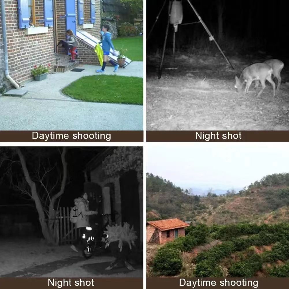 Jagd-Wildkamera mit 940nm Infrarot-Nachtsicht und schneller Auslösegeschwindigkeit für Wildbeobachtung und Sicherheit