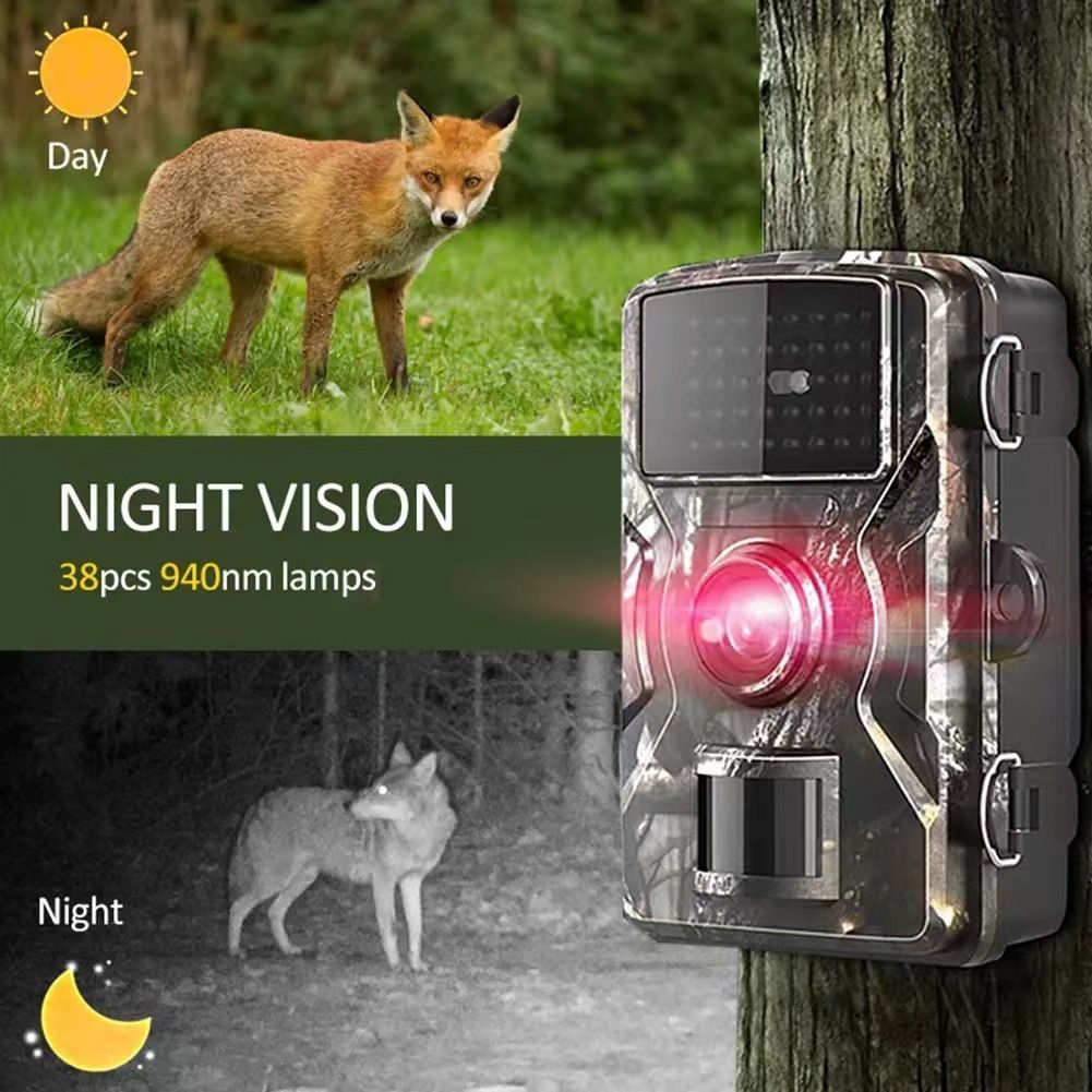 Jagd-Wildkamera mit 940nm Infrarot-Nachtsicht und schneller Auslösegeschwindigkeit für Wildbeobachtung und Sicherheit