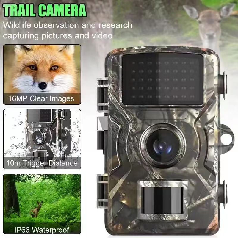 Jagd-Wildkamera mit 940nm Infrarot-Nachtsicht und schneller Auslösegeschwindigkeit für Wildbeobachtung und Sicherheit