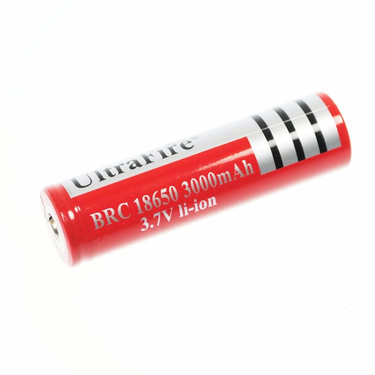 UltraFire BRC 3000mAh 3,7V Li-Ionen-Akku mit langer Lebensdauer für Taschenlampen und Kameras
