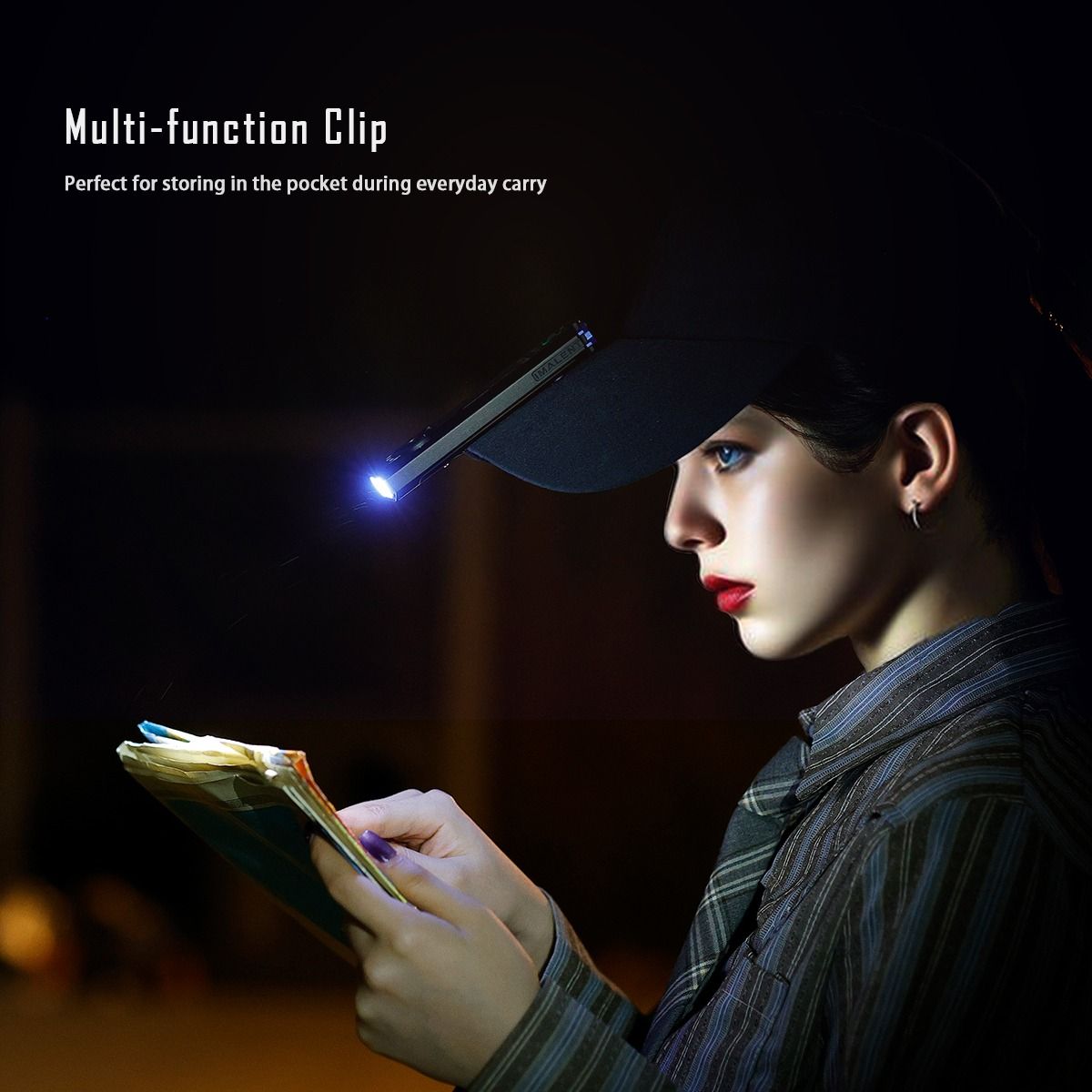 IMALENT GR35 2800 Lumen LED EDC Taschenlampe (Grün)