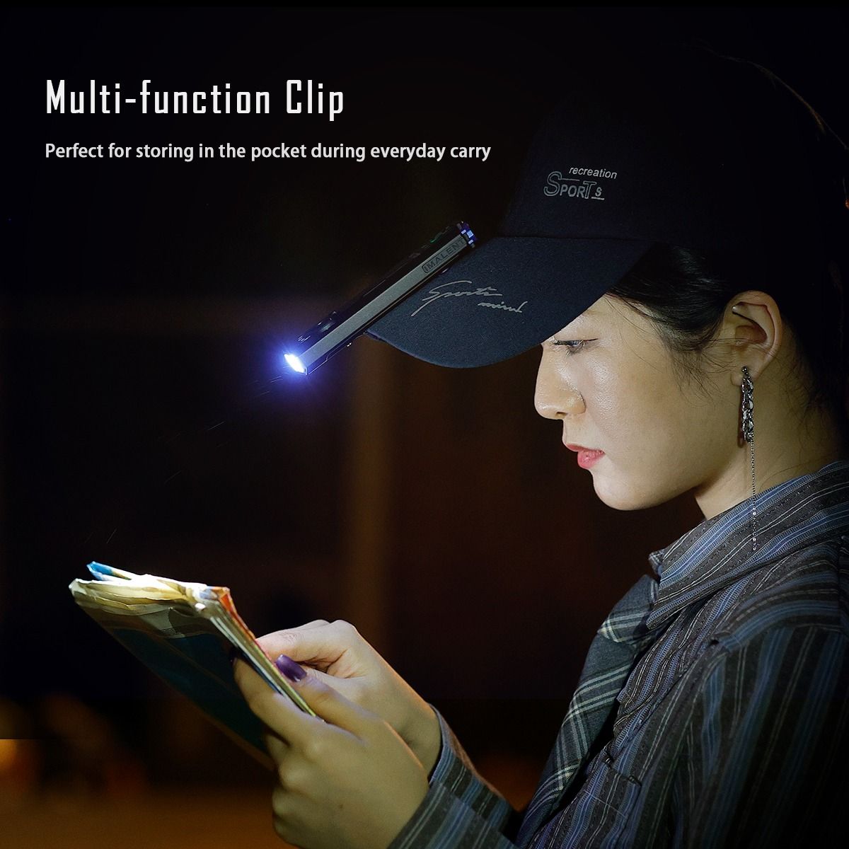 IMALENT GR35 2800 Lumen LED EDC Taschenlampe (Grün)