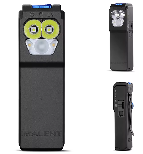 IMALENT GR36 EDC 2800 Lumen Type-C wiederaufladbar magnetisch superhell Clip-on LED-Taschenlampe