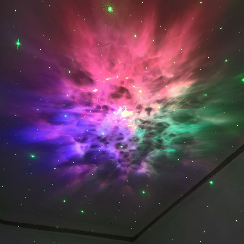 Faszinierender Laser-Sternenhimmel-Projektor Nachtlicht 7 Farben 360 Grad Drehung Gemütliche Stimmung Kinder Geschenk Dekoration