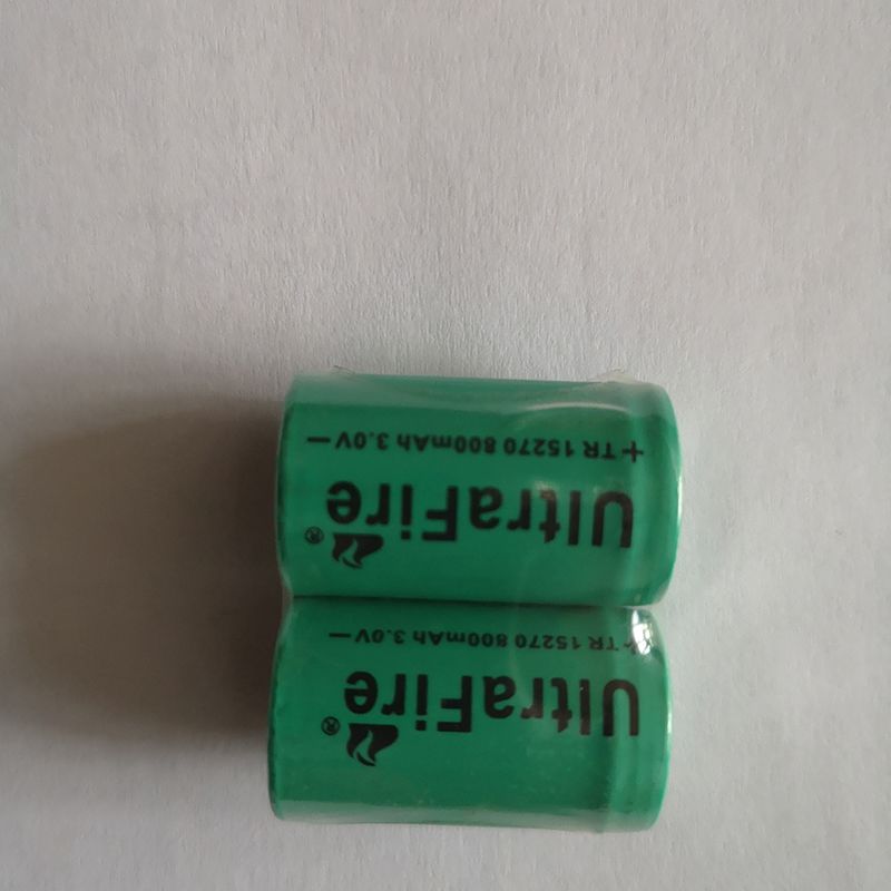 UltraFire TR 15270 800mAh 3.0V Wiederaufladbarer Lithium-Ionen-Akku Umweltfreundlich Hohe Kapazität Zuverlässige Energiequelle