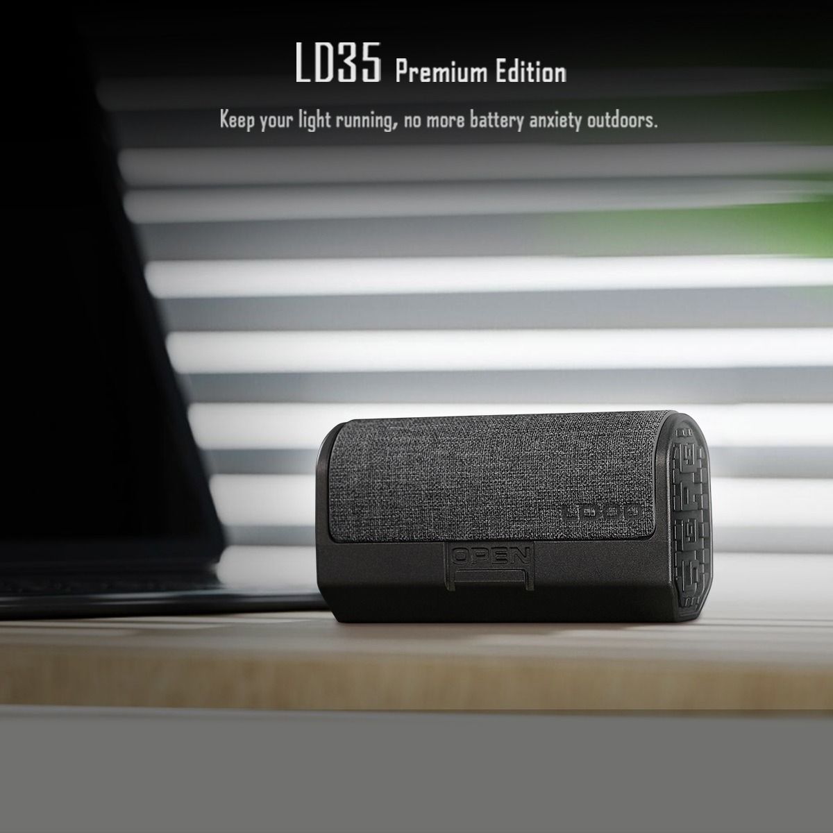 IMALENT LD35 1200 Lumen LED Type-C wiederaufladbare EDC Taschenlampe