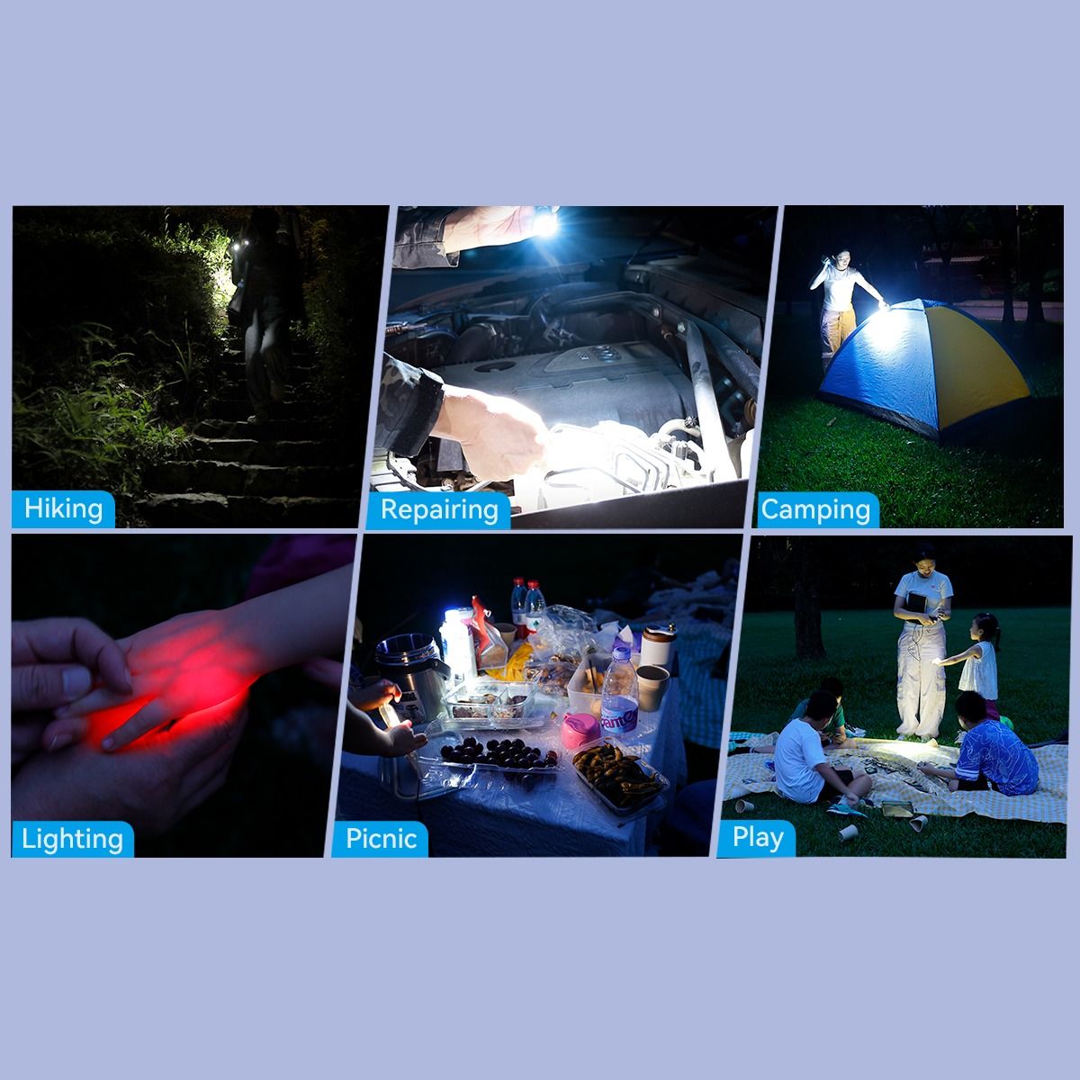IMALENT LD35 1200 Lumen LED Type-C wiederaufladbare EDC Taschenlampe