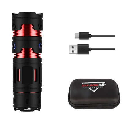 Tragbare Mini-EDC-Taschenlampe, USB-wiederaufladbare Taschenlampe, Schlüsselanhänger-Taschenlampen