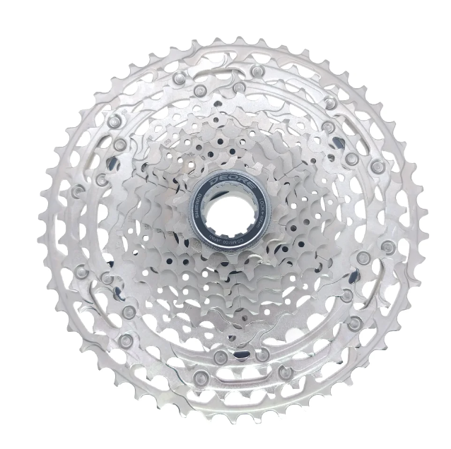 Shimano Deore CS M5100 11-Gang MTB Kassette 11-51T Präzisionsgangbereich für Trail-Klettern und Abfahrten