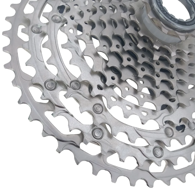 Shimano Deore CS M5100 11-Gang MTB Kassette 11-51T Präzisionsgangbereich für Trail-Klettern und Abfahrten