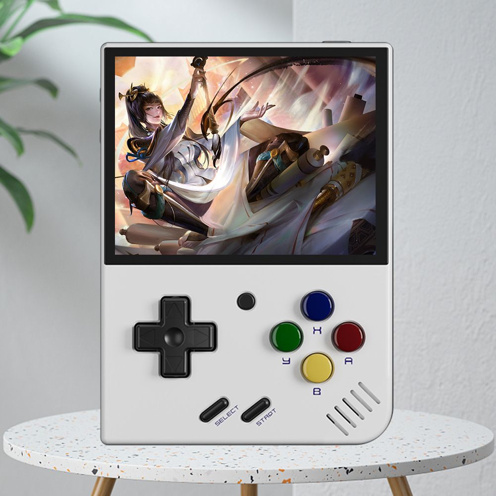 MIYOO Mini Plus tragbare Retro-Spielkonsole 3,5-Zoll-IPS-Bildschirm leichte klassische Videospiele kompakt