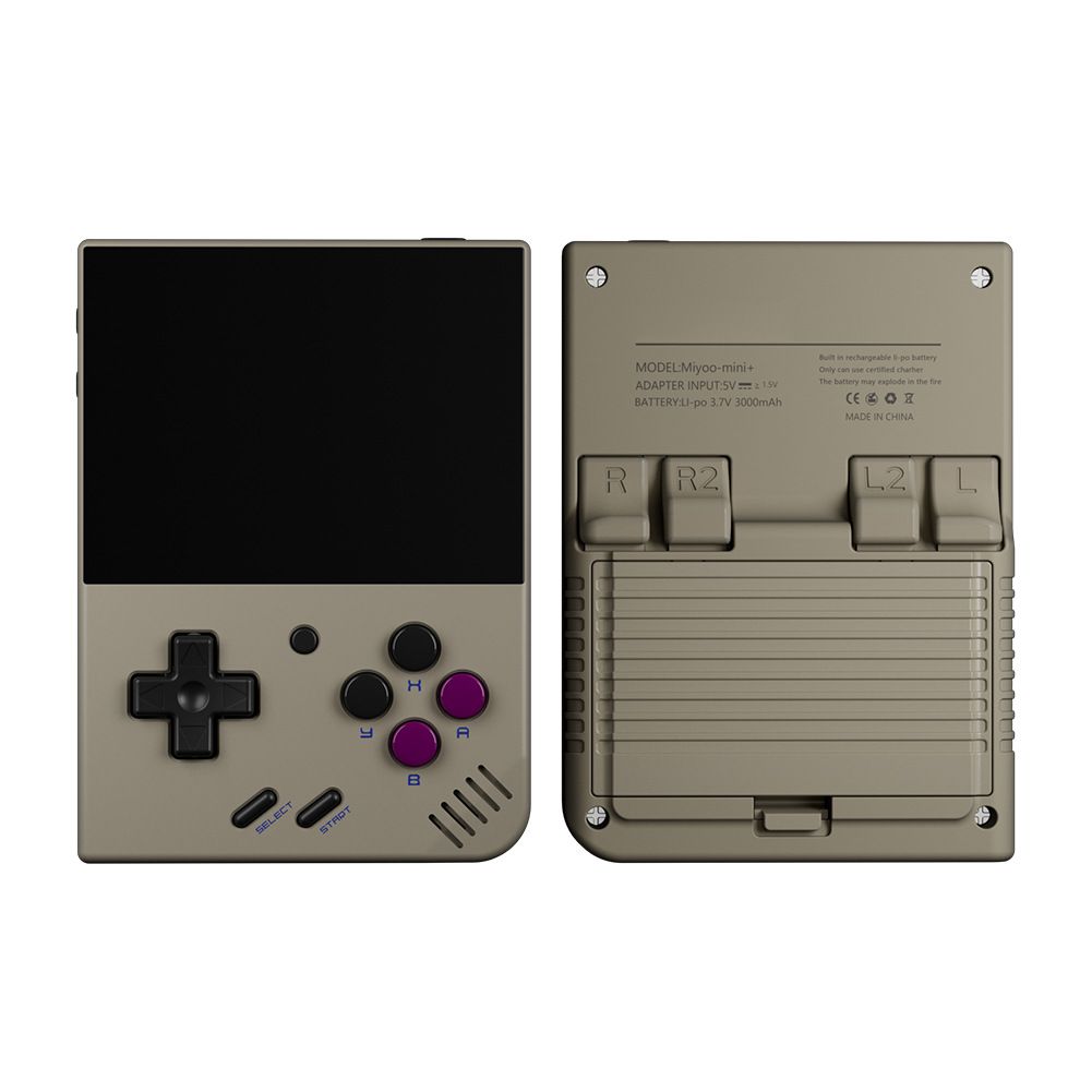 MIYOO Mini Plus tragbare Retro-Spielkonsole 3,5-Zoll-IPS-Bildschirm leichte klassische Videospiele kompakt
