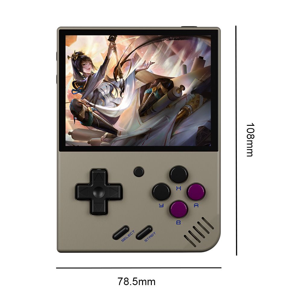 MIYOO Mini Plus tragbare Retro-Spielkonsole 3,5-Zoll-IPS-Bildschirm leichte klassische Videospiele kompakt