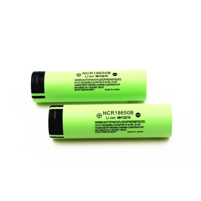 NCR18650B 3400mAh 18650 Lithium-Ionen wiederaufladbarer Akku