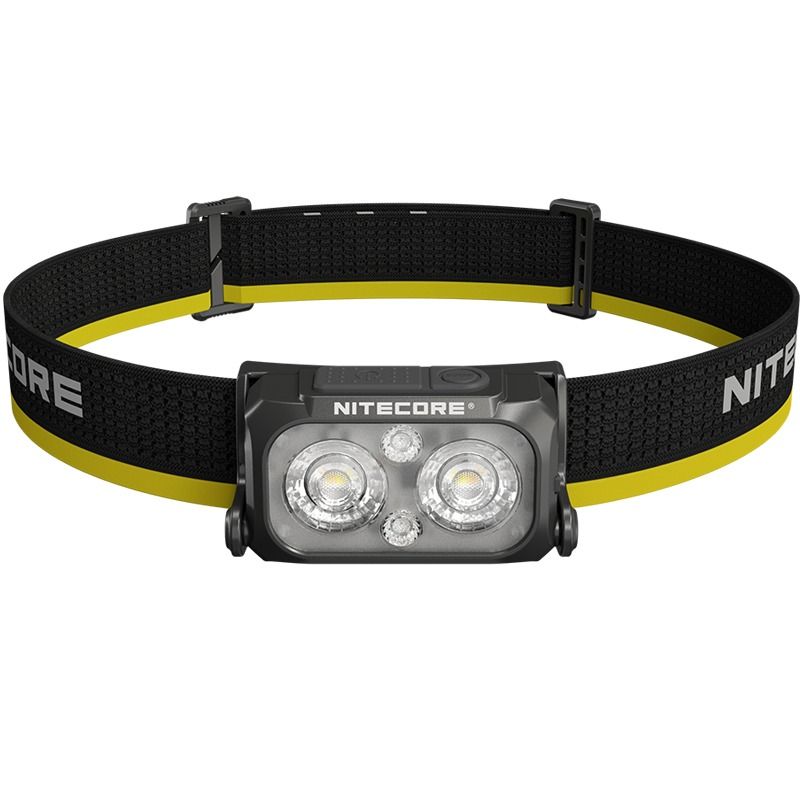 NITECORE NU25 MCT LED-Stirnlampe 400 Lumen USB-C wiederaufladbar leichtes Wanderzubehör für Outdoor-Enthusiasten